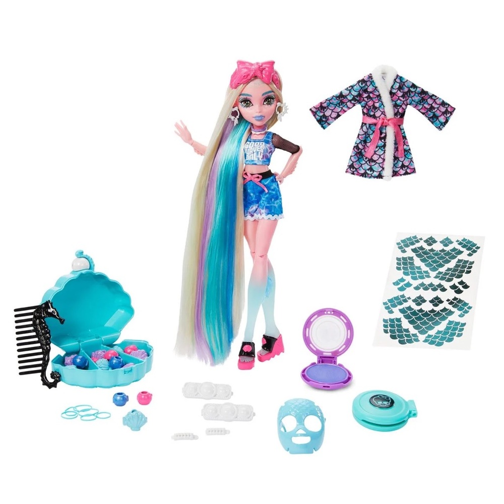 *NEW* Monster High Lagoona Blue Spa Day Doll and Accessories NIB